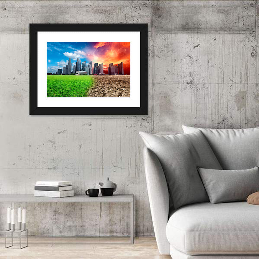 Marina Bay Climate Contrast Wall Art