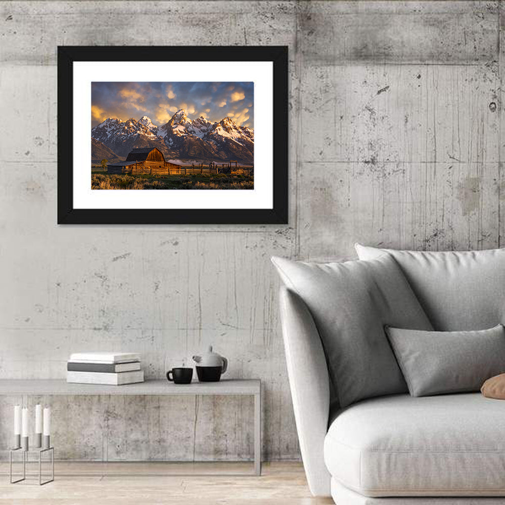 John Moulton Barn, Mormon Row Wall Art