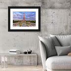 Eiffel Tower at Golden Hour Wall Art
