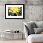 Cellular Fluid Burst Wall Art
