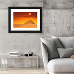 Dahshur Red Pyramid Wall Art