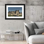 Cité De Carcassonne at Dusk Wall Art