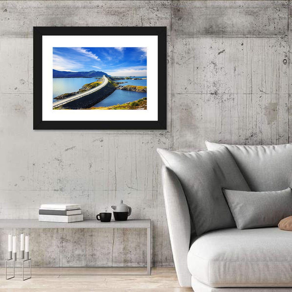 Atlantic Ocean Road, Norway Wall Art