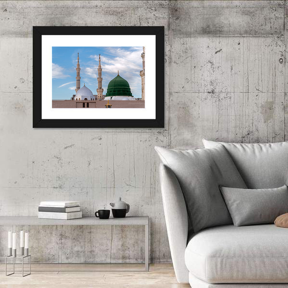 Al-masjid An-nabawi, Medina Wall Art in a room, landscape