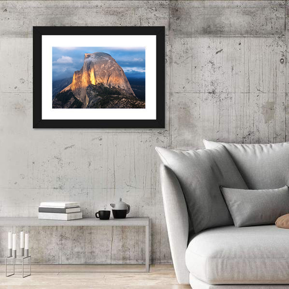 Half Dome at Golden Hour Wall Art