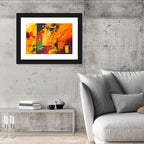 Bold Impasto Geometry Wall Art
