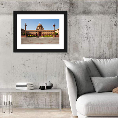 Rashtrapati Bhavan In India Wall Art