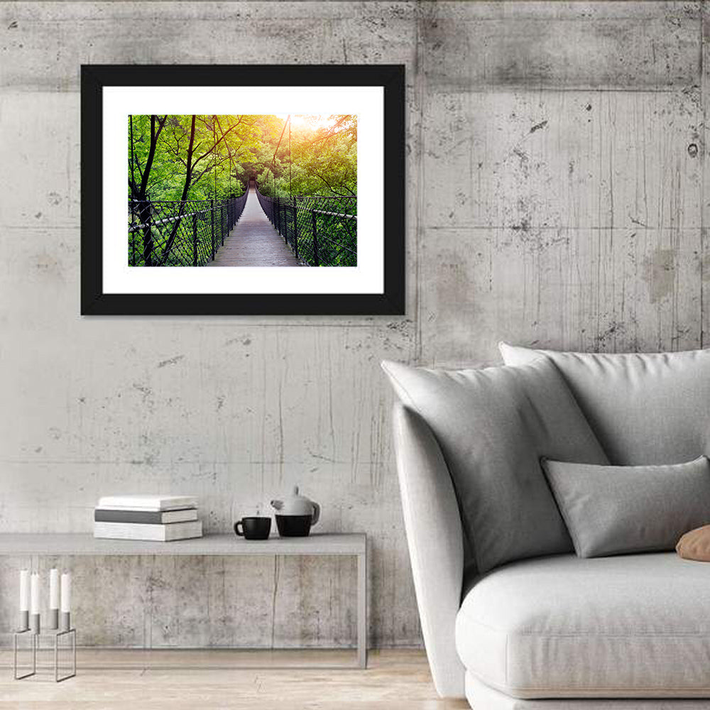 Guilin Jungle Suspension Bridge Wall Art