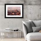 Medieval Fortress on Rocky Plateau Wall Art