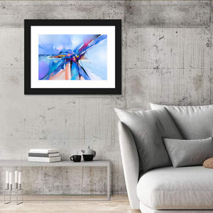 Brushstroke Painting Wall Art