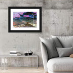 Wooden Beach Pier Wall Art