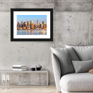 Manhattan At Sunrise Wall Art