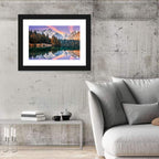 Fusine Lake at Dusk Wall Art