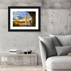 Seljalandsfoss at Sunset Wall Art