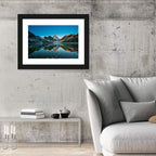 Reflection of Mount Assiniboine Wall Art