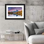 Lago Di Federa, Dolomites Sunset Wall Art