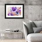 Spring Lavender Floral Study Wall Art