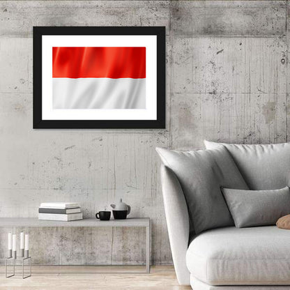 Flag Of Indonesia Wall Art