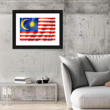 Flag Of Malaysia Wall Art