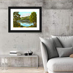 Tranquil Mountain Lake Wall Art