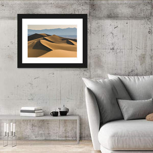 Sand Dunes In Death Valley California Wall Art