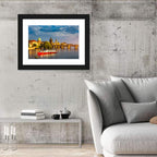 Charles Bridge at Golden Hour Wall Art