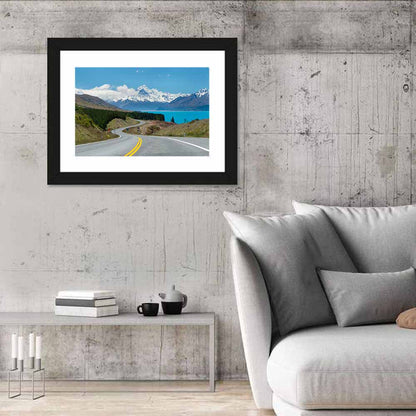 Mount Cook In South Island New Zealand Wall Art