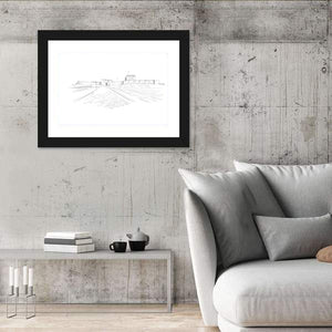 Carlisle Castle Sketch Wall Art