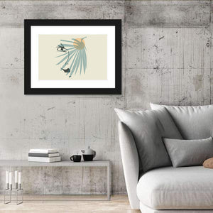 Stylish Palm Leaf Wall Art