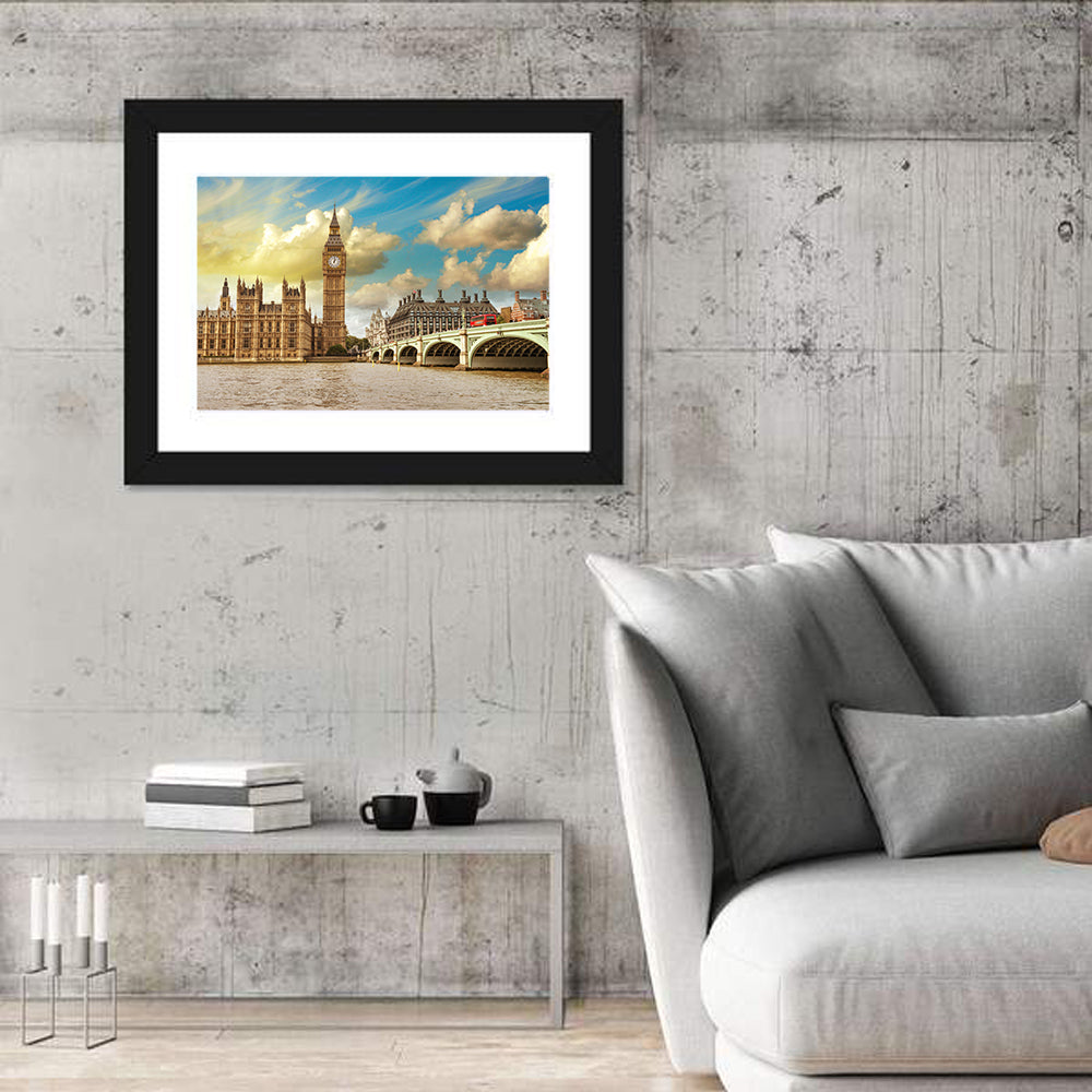 Big Ben and Westminster Bridge Wall Art