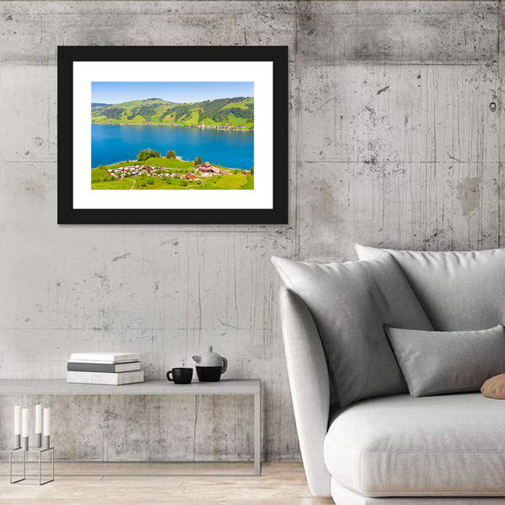 Aegerisee Lake, Lungern Wall Art