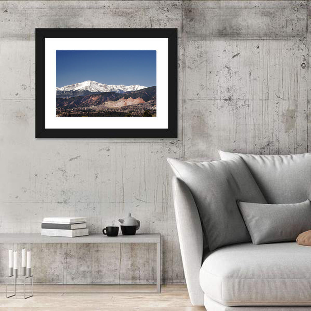 Pikes Peak Landscape Wall Art