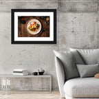 Bruschetta Salmon and Avocado Breakfast Wall Art