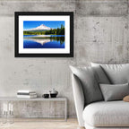 Mount Hood Reflection at Trillium Lake Wall Art