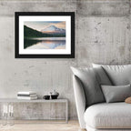 Mount Hood Over Trillium Lake Wall Art