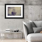 Old Pirate Ship at Sea Wall Art