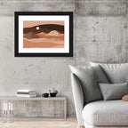 Moonlit Desert Dunes Wall Art