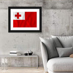 Tonga National Flag Wall Art