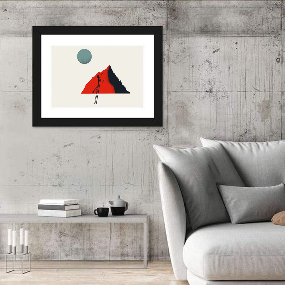 Ladder to the Moon Wall Art