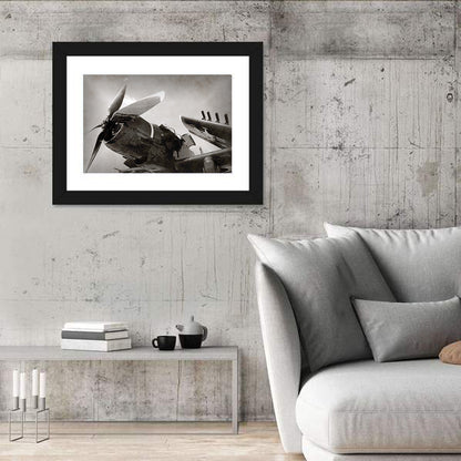 Navy Fighter Plane Wall Art