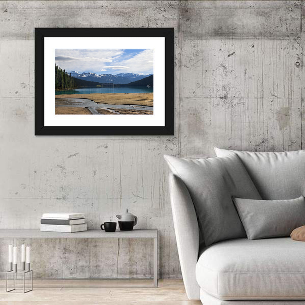 Lake Agnes, Lake Louise Wall Art in a room, landscape