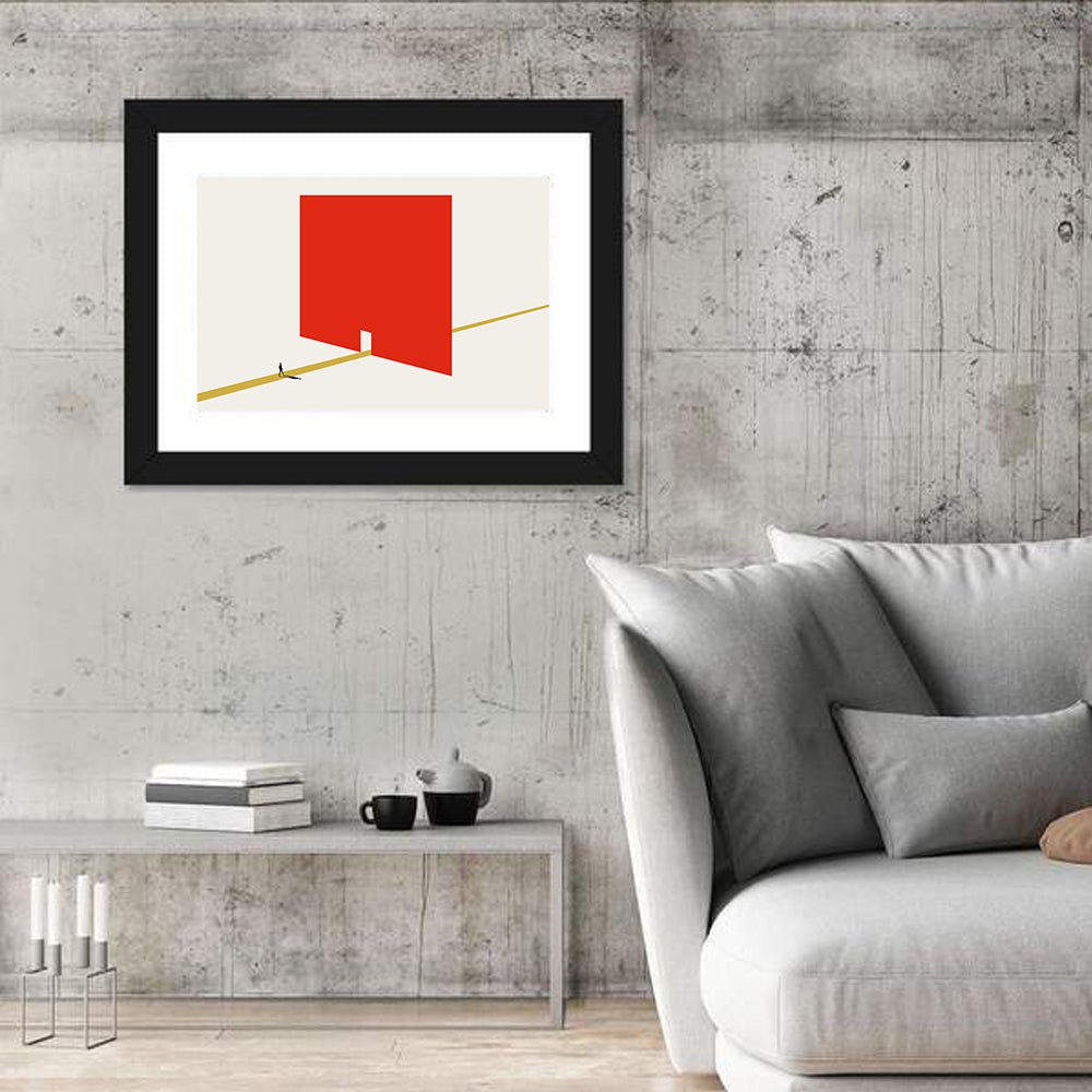 Gateway to Opportunity Wall Art in a room, landscape