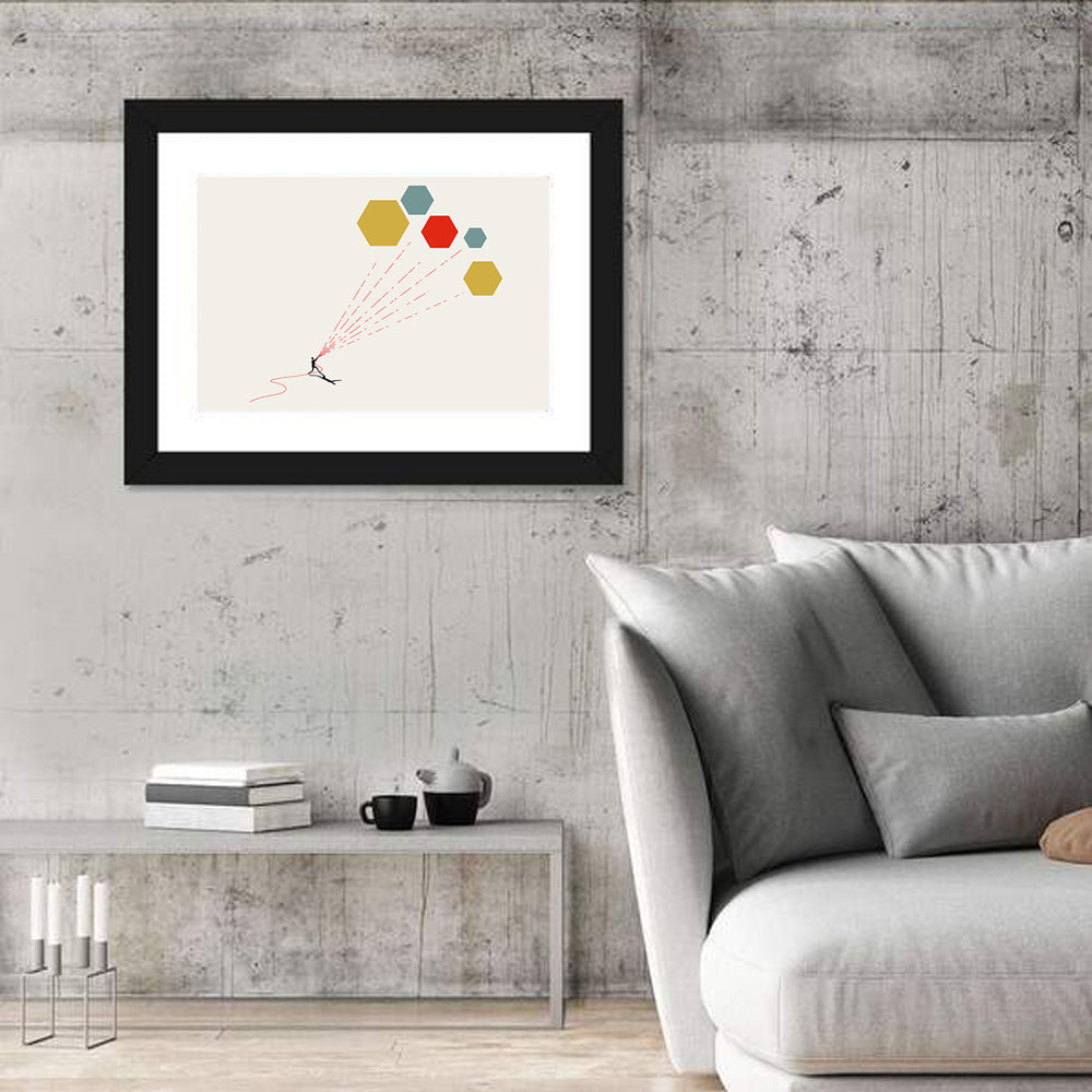 Big Data Analysis Concept Wall Art