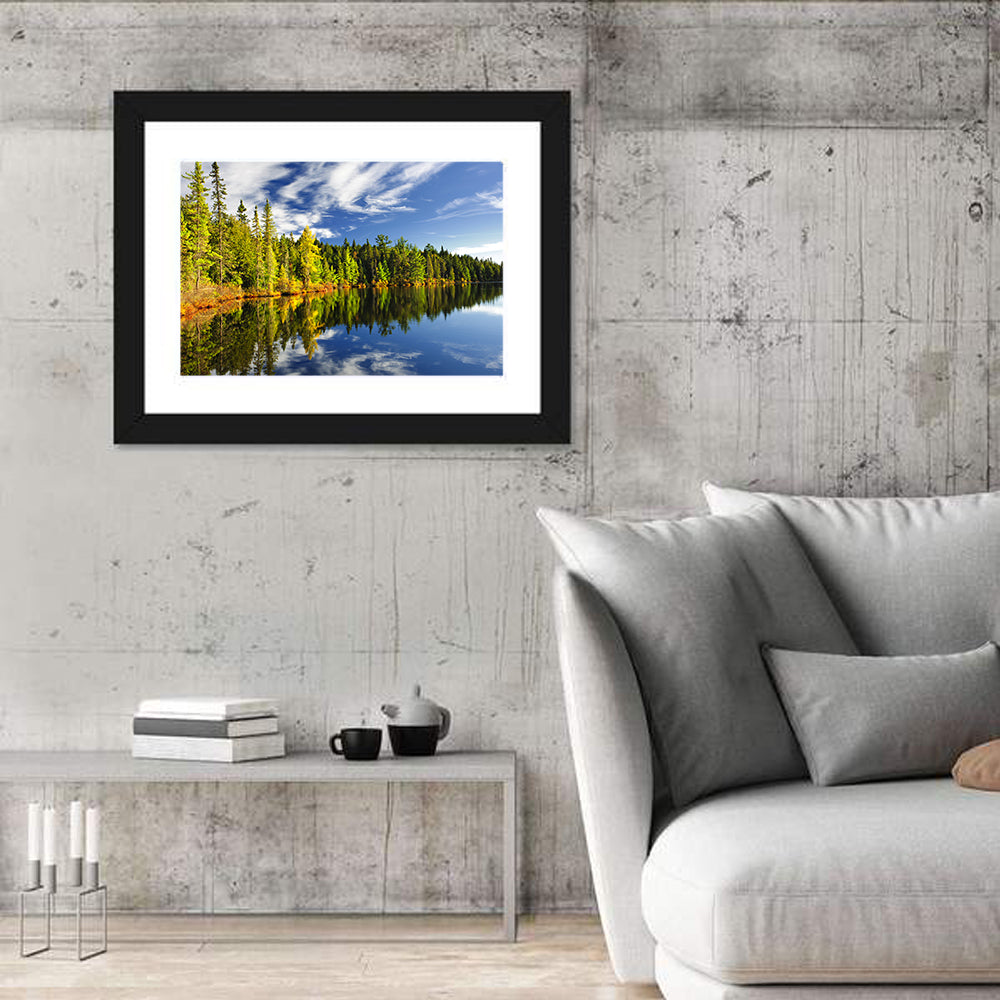Lake Shore at Algonquin Park Wall Art