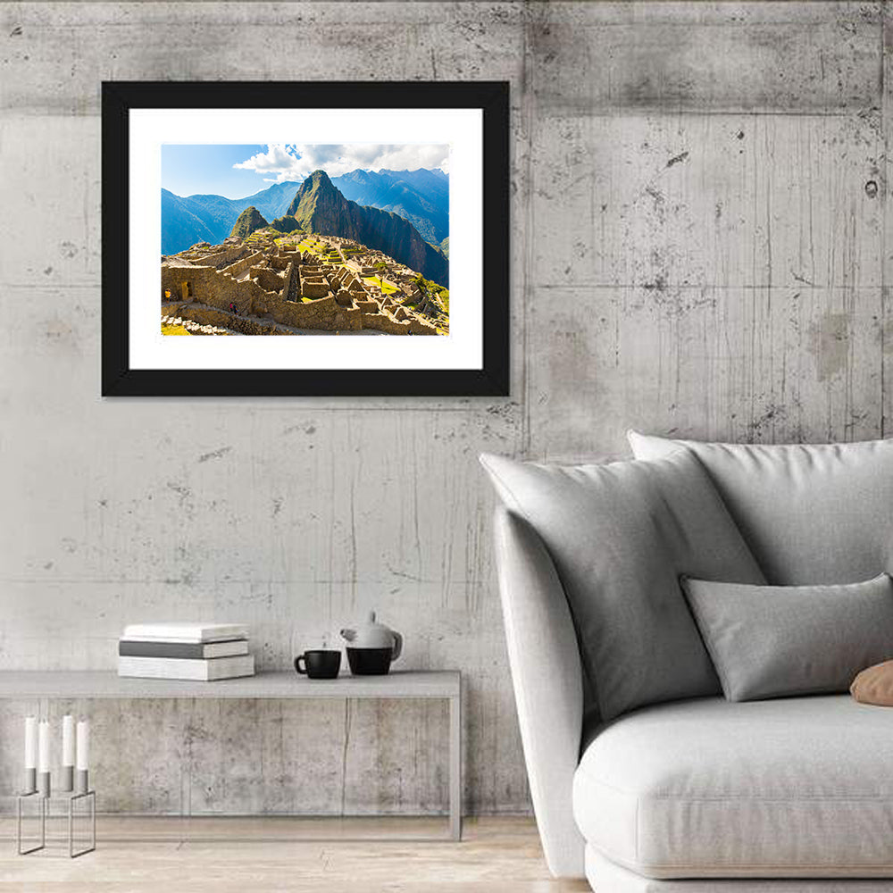 Terraced Ruins of Machu Picchu Wall Art