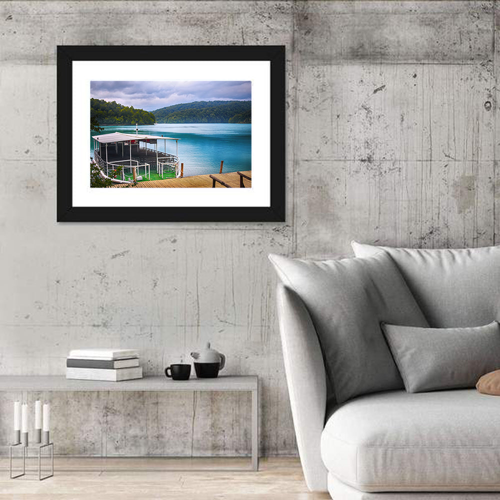Plitvice Lakes, Croatia Wall Art in a room, landscape