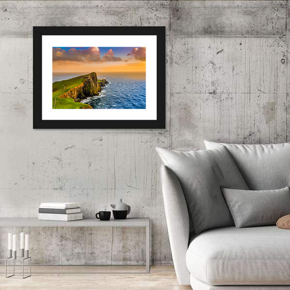 Neist Point Lighthouse Scotland Wall Art