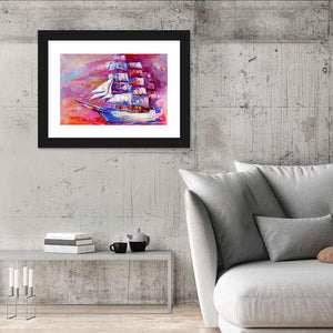 Sail Ship & Sea Artwork Wall Art