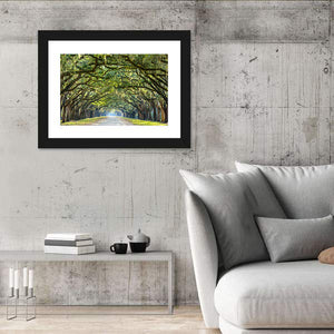 Savannah Oak Tree Pathway Wall Art