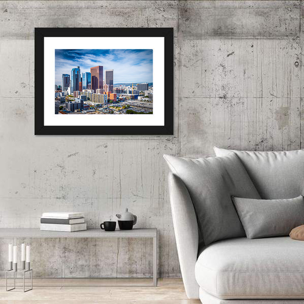 Downtown Los Angeles Skyline Wall Art